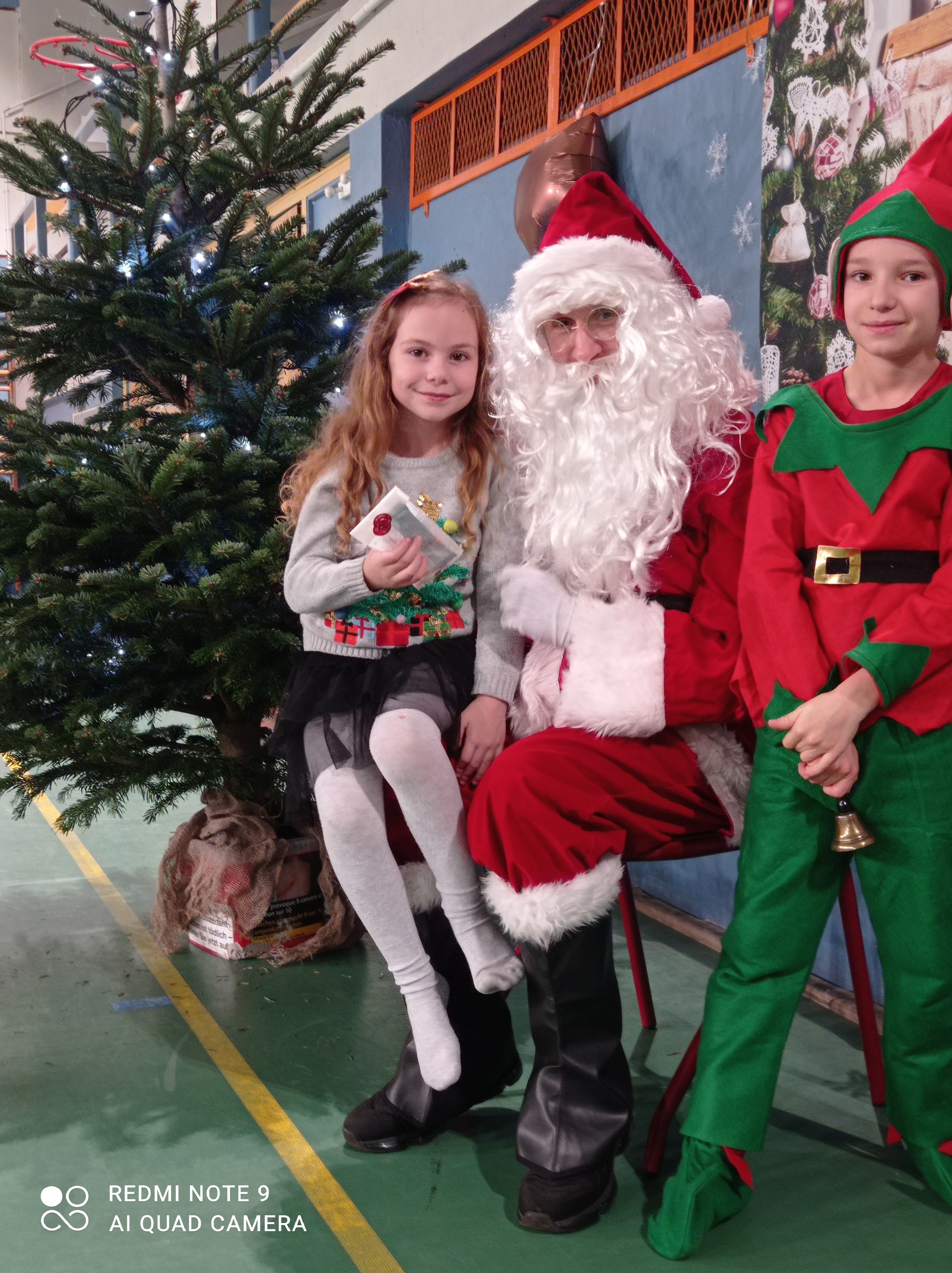Père Noël et Alyssa