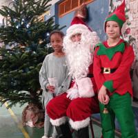 Père Noël et Khadija