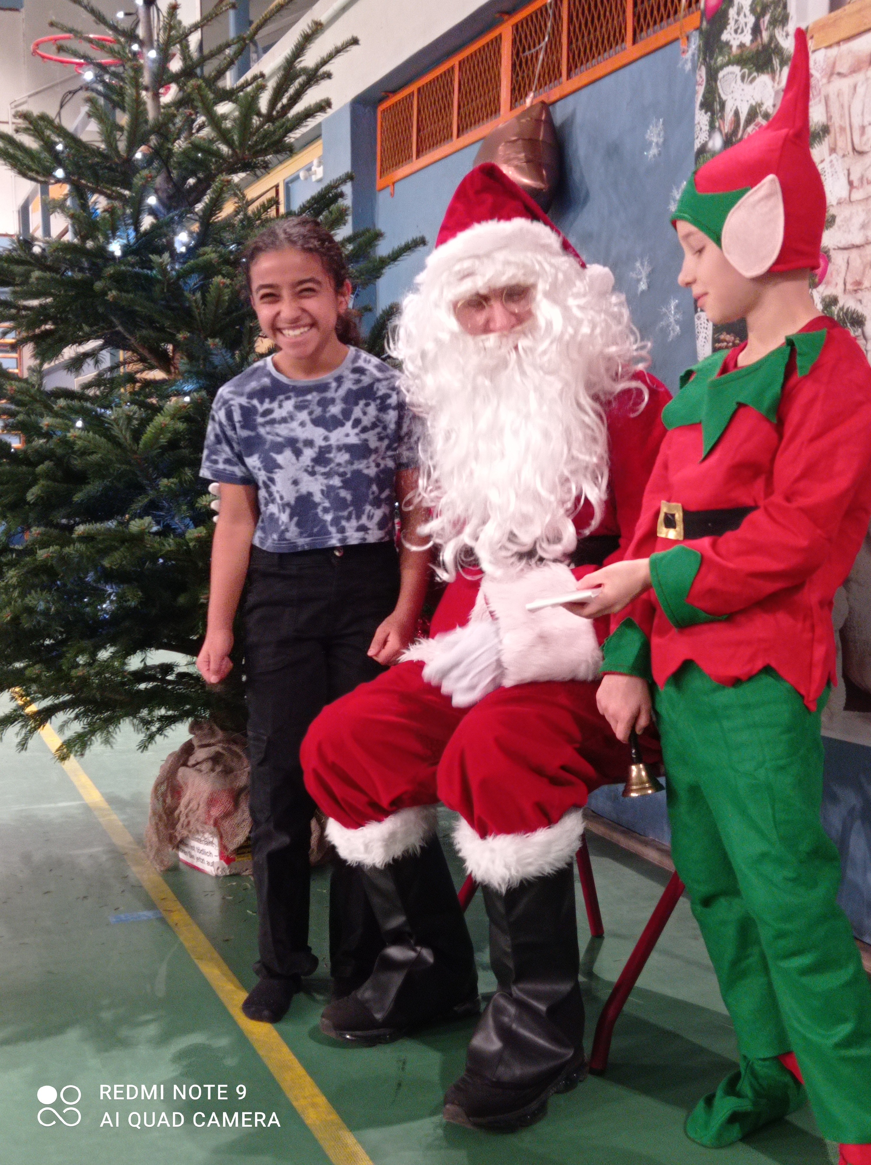 Père Noël et Khadija