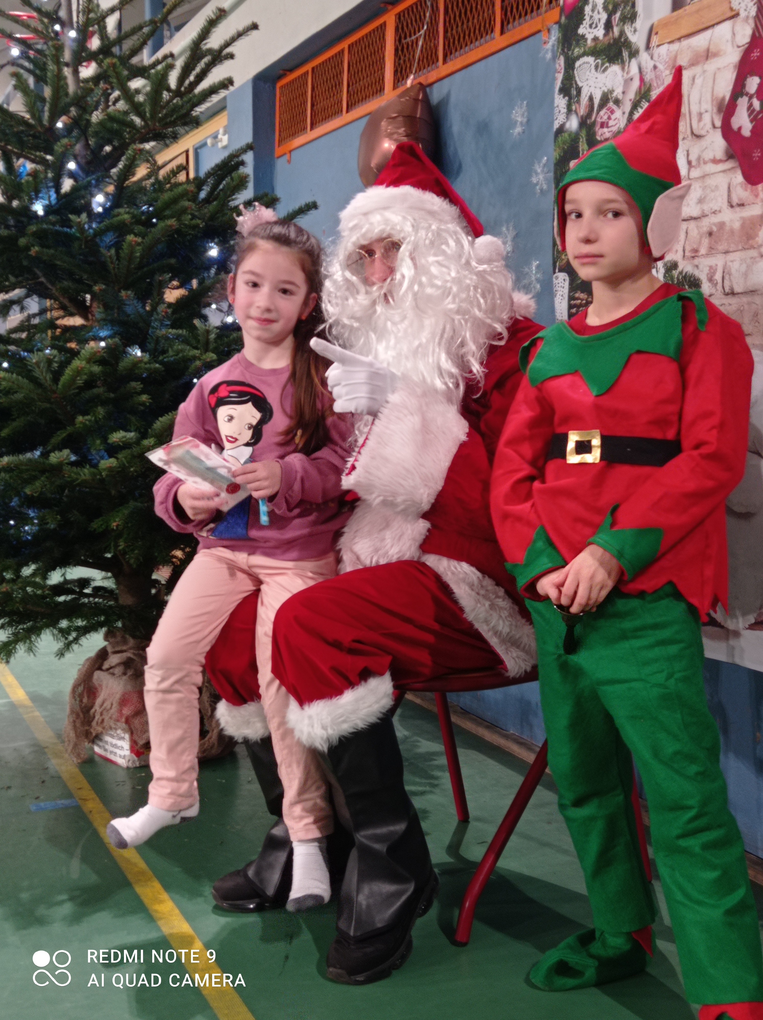 Père Noël et Luna
